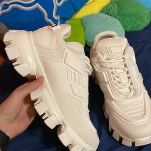 Prada cloudbust size 11 mens with box and dust bag